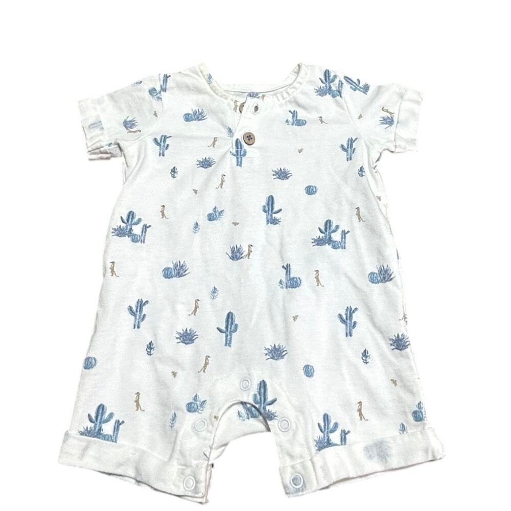 Burts Bees Baby 100% Organic Cotton Desert Life size NB